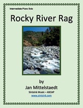 Rocky River Rag piano sheet music cover